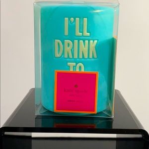 KATE SPADE  “LET’S CHILL, I’LL DRINK TO THAT” COZY